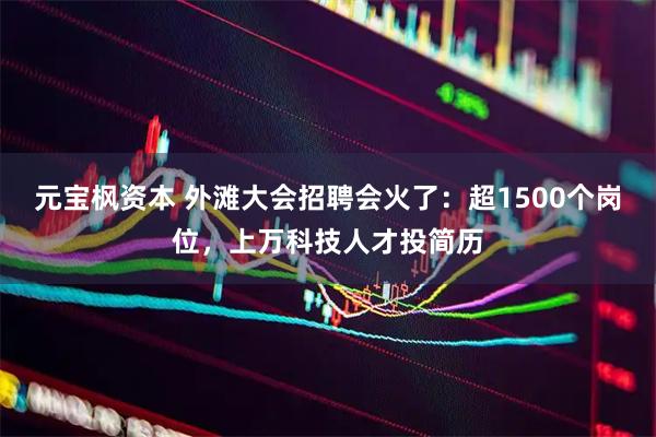 元宝枫资本 外滩大会招聘会火了：超1500个岗位，上万科技人才投简历